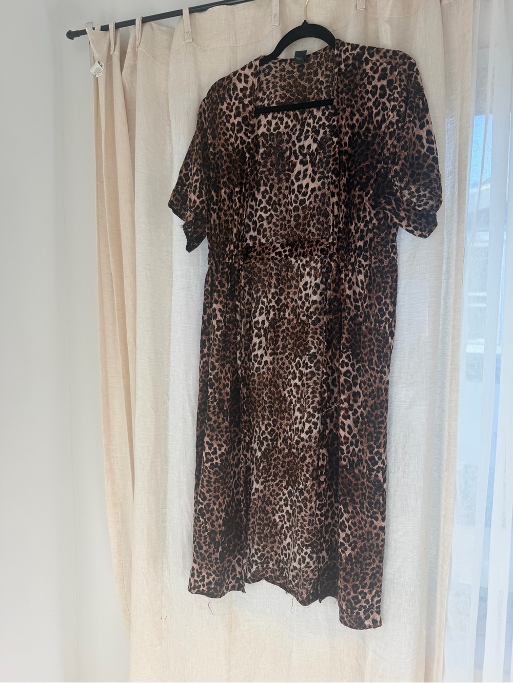Wild Fable Leopard Print Cover Up